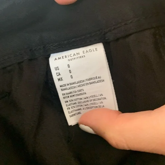 Black Womens Shorts - Size 0 - Picture 3 of 5